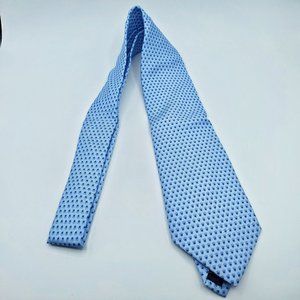 Rolex Tie (Light blue) - Iconic Crown Logo Pattern